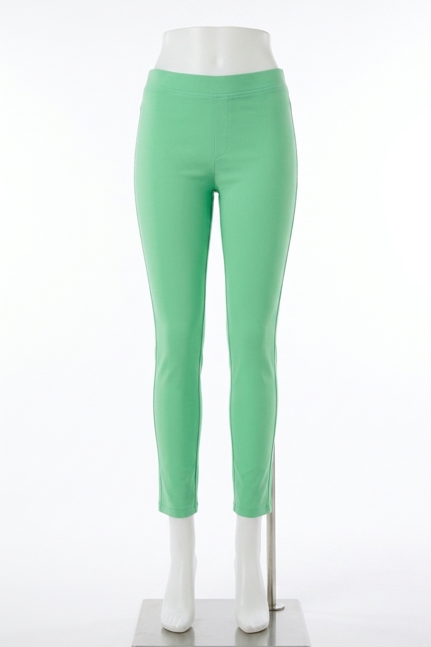 NEW ANGEL APPAREL pull-on jeggings in green